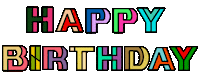 Happy Birthday Sticker