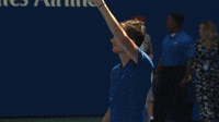 Medvedev Celebrates Victory