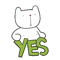 Lets Go Yes Sticker by thaomy