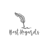 Thanks Regards Sticker