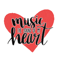 Heart School Sticker by mswonderlymakesmusic
