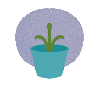 Pink Blooming Sticker by Cute Floflo art
