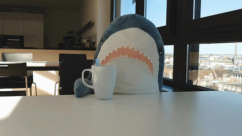comspace giphyupload coffee tired office GIF