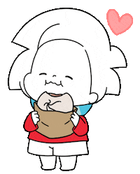 Nom Nom Love Sticker by Ai and Aiko