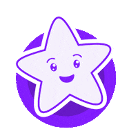 star flirting Sticker by Letras