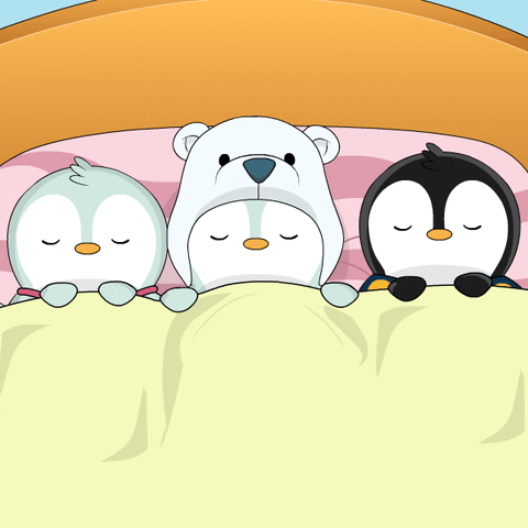 Tired Good Night GIF by Pudgy Penguins