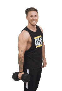 Yoga Pump Sticker by Fitness Polizei