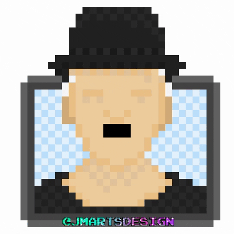 JMArtsDesign giphygifmaker mustache GIF