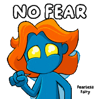 Fear No Sticker by VeeFriends