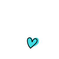 I Love You Hearts Sticker