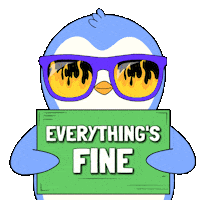 Im Fine Sticker by Pudgy Penguins