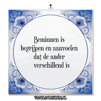 Respect Spreuk Sticker by Tegelspreuken.nl