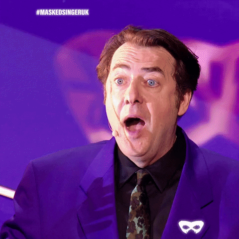 Jonathan Ross GIF by The Masked Singer UK