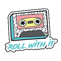 Roll With It Girl Sticker by Prettyfly Skates