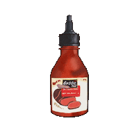 ExoticFoodThailand hot spicy chilli sriracha Sticker
