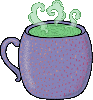 Witches Brew Coffee Sticker by Kia Creates