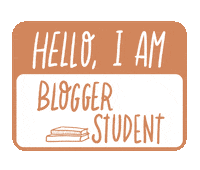 Student Blogger Sticker by la Creative Room