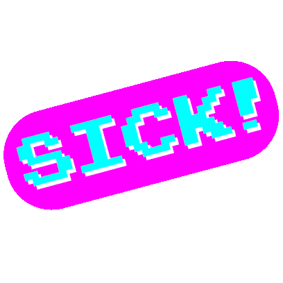 Sick Flashback Sticker