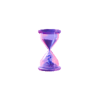 wait for you hourglass Sticker by Jake Miller