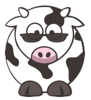 sunglasses cow Sticker by elviajerofisgon
