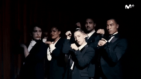 Dance Suit Up GIF by Movistar+