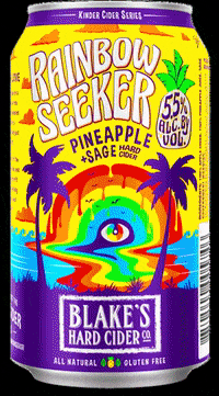 BlakesHardCiderCo rainbow trippy psychedelic lgbt GIF