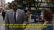 the daily show horror movies GIF by The Daily Show with Trevor Noah