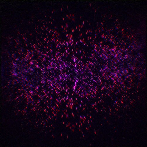 ericaofanderson pink trippy psychedelic red GIF