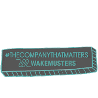 WAKEMUSTERS love fun friends people Sticker