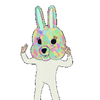 iamjoyjoyz rabbit spin loops Sticker