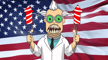 Usa America GIF by 3dFrankenPunks