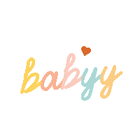 My Love Baby Sticker
