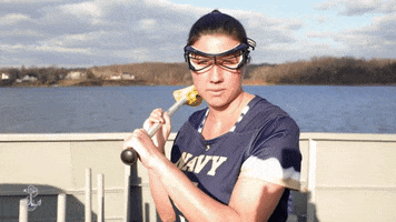 Womens Lacrosse Go Navy GIF by Navy Athletics