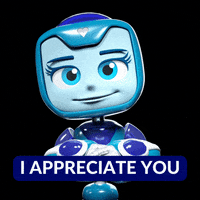 bluestudios thank you thanks gratitude thankful GIF