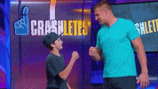rob gronkowski fist bump GIF by Nickelodeon