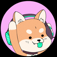 WUFFI music party dancing dog GIF