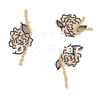 Best Day Ever Wedding Sticker by shoprevelry