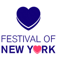 FestivalofNY dance party heart festival Sticker