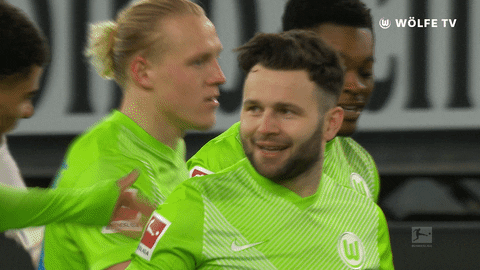 Football Celebrate GIF by VfL Wolfsburg