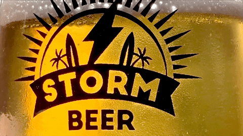 stormbeer giphygifmaker drink beer delicious GIF