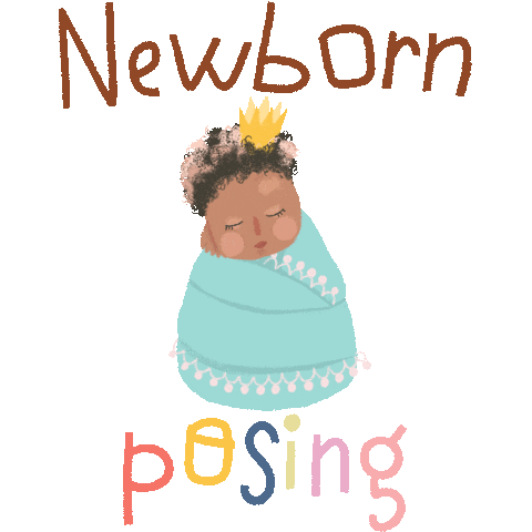 Baby Posing Sticker by Prosa de Cora