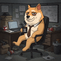 Tired Shiba Inu GIF by Doge Pound