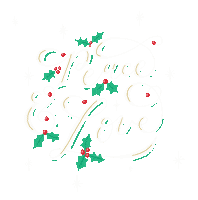 artsy_elaine love christmas holiday peace Sticker