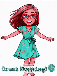 Happy Good Morning GIF by The3Flamingos