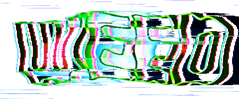 Art Glitch Sticker
