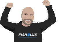 fisholux clap clapping cheer cheering Sticker