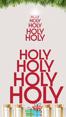 Christmas Tree Love GIF by Sweet Charee Gallery