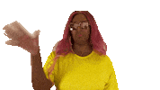 Zip It Black Woman Sticker by Cuppy