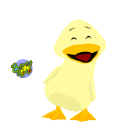 bentoetoto danca dancinha pato bento e toto Sticker