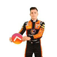 Racing Driver Sticker by Kas Haverkort